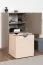 Jugendzimmer - Kommode Skalle 15, Farbe: Braun / Hellbraun - Abmessungen: 94 x 47 x 49 cm (H x B x T)