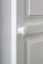 Kleiderschrank | 2 Drehtüren | 1 Schublade | 1 Fach | mit Kleiderstange | 65 cm breit | Massivholz | Farbe: Weiß Abbildung