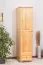 Garderobenschrank Landhaus, Farbe: Natur 190x47x60 cm Abbildung