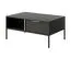 Moderner Couchtisch mit zwei Schubladen Raoued 08, Farbe: Anthrazit - Abmessungen: 44 x 97 x 60 cm (H x B x T)