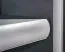 Garderobe Ringerike 02, Farbe: Anthrazit / Eiche Artisan - Abmessungen: 203 x 90 x 32 cm (H x B x T), mit Sitzkissen