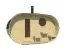 Saunahaus oval Schlafkogel 02 - Abmessungen: 400 x 235 x 233 (B x T x H), Grundfläche: 9,4 m²
