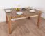 Esstisch ausziehbar Selun 14, Farbe: Eiche Dunkelbraun - 160 - 203 x 90 cm (B x T)