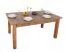 Esstisch ausziehbar Selun 14, Farbe: Eiche Dunkelbraun - 160 - 203 x 90 cm (B x T)