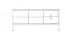 Kommode Wellsford 22 Kernbuche massiv geölt - Abmessungen: 64 x 142 x 46 cm (H x B x T)