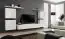 Moderne Wohnwand Balestrand 49, Farbe: Weiß - Abmessungen: 150 x 320 x 40 cm (H x B x T), mit genügend Stauraum
