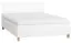 Doppelbett Invernada 27 inkl. Lattenrost, Farbe: Weiß - Liegefläche: 140 x 200 cm (B x L)