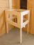 Sauna "Jonna" SET mit Klarglastür & Ofen 9 kW - 196 x 196 x 200 cm (B x T x H)