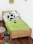 Kinderbett / Jugendbett Buche massiv Vollholz natur 117, inkl. Lattenrost - Abmessung 80 x 200 cm (B x L)