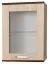 Hängevitrine Cikupa 18, Farbe: Nuss / Ulme - Abmessungen: 70 x 50 x 35 cm (H x B x T)