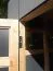 Gartenhaus Lounge Frankfurt 02 mit Dachanbau | Schleppdach | HPL-Fassadenplatten | Grundfläche 13,12 m² |  Weiß / Anthrazit | Elementgartenhaus