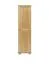 Kleiderschrank | 1 Drehtür | mit Kleiderstange | 47 cm breit | Massivholz | Farbe: Natur Abbildung
