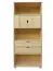 Bücherregal - 60 cm breit, Kiefer Holz-Massiv, Farbe: Natur Abbildung