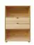Bücherregal - 60 cm breit, Kiefer Holz-Massiv, Farbe: Natur Abbildung