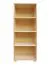 Regal, Küchenregal, Wohnzimmerregal, Bücherregal - 100 cm breit, Kiefer Holz-Massiv, Farbe: Natur Abbildung