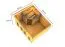 Saunahaus "Anni 2" SET A mit Ofen 9 kW, Farbe: Natur - 369 x 309 cm (B x T), Grundfläche: 9,3 m²