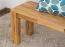 Bank Wooden Nature 135 Eiche massiv - 140 x 35 cm (L x B)