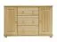 Küchenschrank, Mehrzweckschrank, Anrichte, 118 cm breit Abbildung