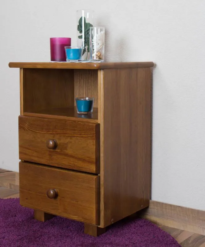 Nachttisch Eiche Kiefer Abbildung