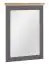 Spiegel Cuenca 11, Farbe: Eiche / Grau - Abmessungen: 103 x 80 x 6 cm (H x B x T)