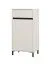 Kommode | 1 Schublade | Farbe: Kaschmir | 1 Drehtür | ABS-Kanten | 2 Fächer | Maße: 54,5 x 40 x 109,5 cm | Beine: Schwarz | für den Eingangsbereich