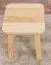 Hocker Holz massiv