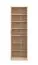 Schuhschrank mit viel Stauraum Smeda 01, Farbe: Eiche Sonoma, zwei Türen, hoher Schrank, sieben Fächer, ABS-Kanten, Maße: 191,5 x 60 x 33 cm, für Vorraum