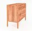 Kommode Wellsford 17 Kernbuche massiv geölt - Abmessungen: 79 x 97 x 46 cm (H x B x T)