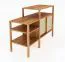 Regal Wellsford 37 Wildeiche massiv geölt - Abmessungen: 86 x 120 x 46 cm (H x B x T)
