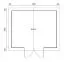 Gartenhaus 2,5 x 3,2 Meter (inkl. Dach) | Natur | Satteldach | 28 mm Blockbohlen Abbildung