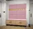 Elegantes Wandpaneel Farbe: Rosa - Abmessungen: 42 x 42 x 4 cm (H x B x T)
