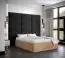 Bett mit modernen Design Dufourspitze 08, Farbe: Eiche - Liegefläche: 140 x 200 cm (B x L)
