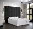 Doppelbett mit modernen Design Dufourspitze 10, Farbe: Weiß - Liegefläche: 160 x 200 cm (B x L)