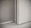 Schlichter Kleiderschrank mit 10 Fächern Jotunheimen 79, Farbe: Weiß - Abmessungen: 208 x 180,5 x 62 cm (H x B x T)
