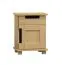 Nachtkommode Kiefer massiv Vollholz natur 005 - Abmessung 55 x 42 x 35 cm (H x B x T)
