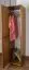Vollholz Schrank, Farbe: Eiche 190x47x60 cm Abbildung
