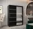 Kleiderschrank schwarz