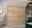 Schiebetürenschrank / Kleiderschrank Bisaurin 5A, Farbe: Eiche Sonoma - Abmessungen: 200 x 200 x 62 cm ( H x B x T)