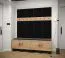 Wandpaneel mit edlen Design Farbe: Anthrazit - Abmessungen: 42 x 42 x 4 cm (H x B x T)
