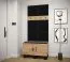 Wandpaneel mit edlen Design Farbe: Anthrazit - Abmessungen: 42 x 42 x 4 cm (H x B x T)