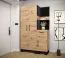 Wandpaneel mit edlen Design Farbe: Anthrazit - Abmessungen: 42 x 42 x 4 cm (H x B x T)
