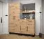 Wandpaneel mit eleganten Design Farbe: Grau - Abmessungen: 42 x 42 x 4 cm (H x B x T)