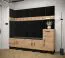 Wandpaneel mit edlen Design Farbe: Anthrazit - Abmessungen: 42 x 42 x 4 cm (H x B x T)