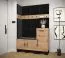 Wandpaneel mit edlen Design Farbe: Anthrazit - Abmessungen: 42 x 42 x 4 cm (H x B x T)