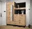 Wandpaneel mit edlen Design Farbe: Anthrazit - Abmessungen: 42 x 42 x 4 cm (H x B x T)