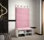 Elegantes Wandpaneel Farbe: Rosa - Abmessungen: 42 x 84 x 4 cm (H x B x T)