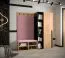 Elegantes Wandpaneel Farbe: Rosa - Abmessungen: 42 x 84 x 4 cm (H x B x T)