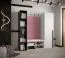 Elegantes Wandpaneel Farbe: Rosa - Abmessungen: 42 x 84 x 4 cm (H x B x T)
