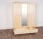 Massivholz Schrank 60 tief