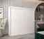 200 cm breiter Kleiderschrank mit 10 Fächern und 2 Türen | Farbe: Weiß Abbildung